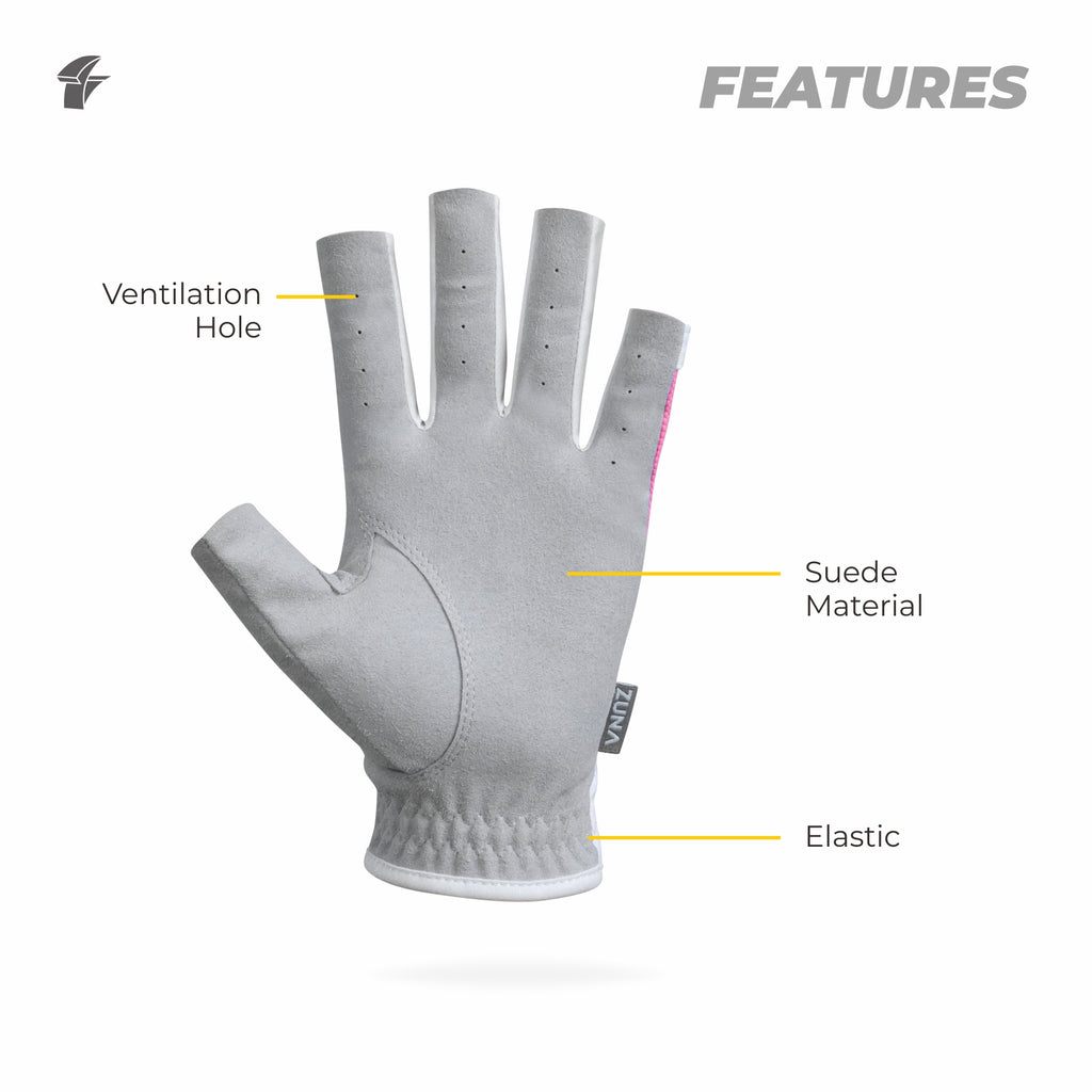 Ladies Airflex Golf Glove / Sarung Tangan Golf sebelah kiri / Anti Slip / Breathable Premium UV Protection