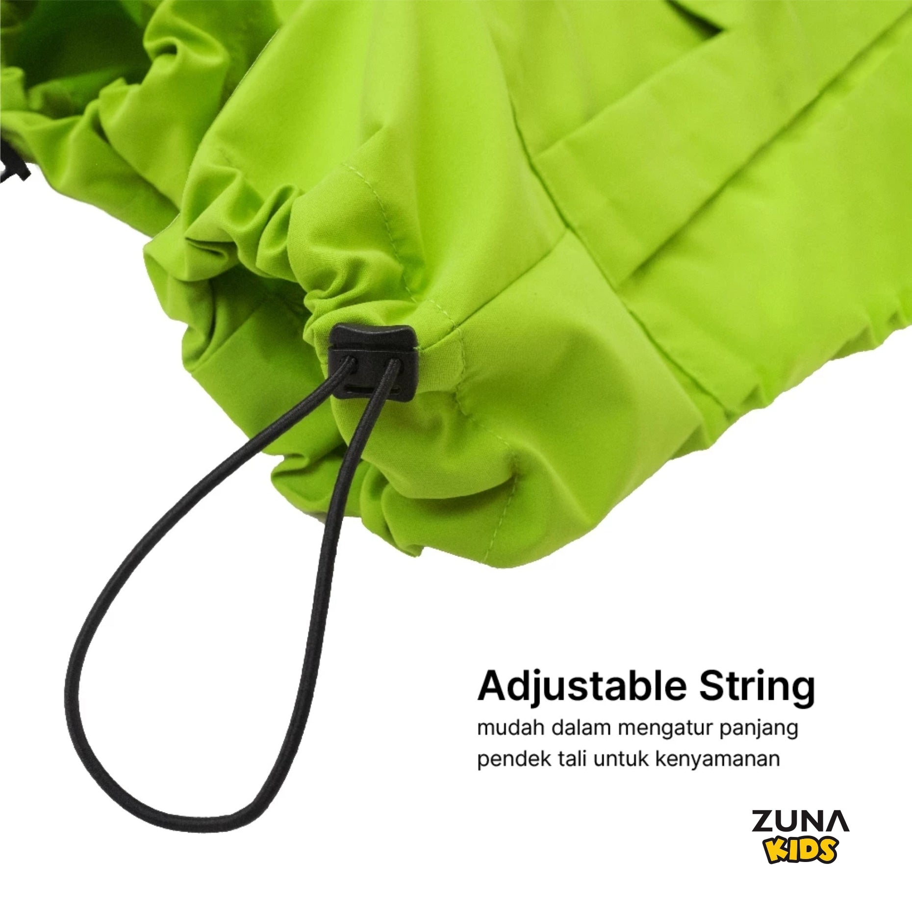 Zuna Kids Oshea Active Wear Cargo Pants / Celana Kargo Serut Panjang Anak Tahan Air