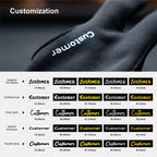 Customize Zuna Gloves Billiard Unisex Full Finger Cue - Sarung Tangan Billiard Custom Nama