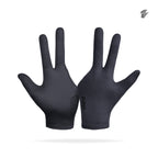 Customize Zuna Gloves Billiard Unisex Full Finger Cue - Sarung Tangan Billiard Custom Nama
