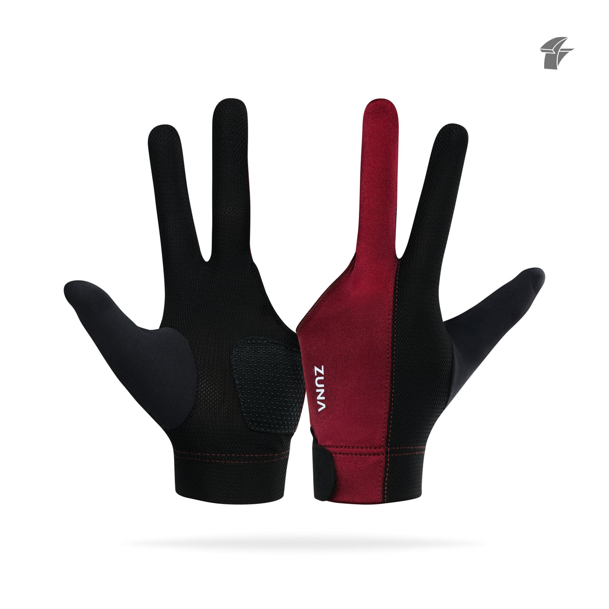 Customize Zuna Gloves Billiard Unisex Dezz Full Finger - Sarung Tangan Billiard Custom Nama