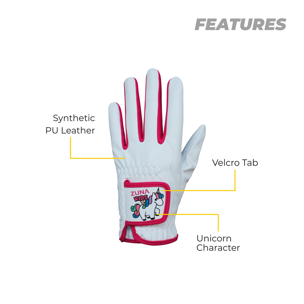 Rainbow Unicorn Golf Gloves