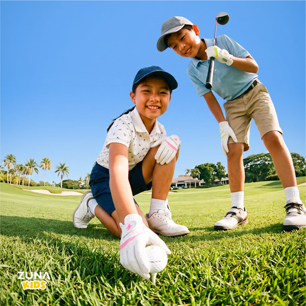Zuna Kids Golf Gloves Eagle / Sarung Tangan Golf Anak Pria Wanita