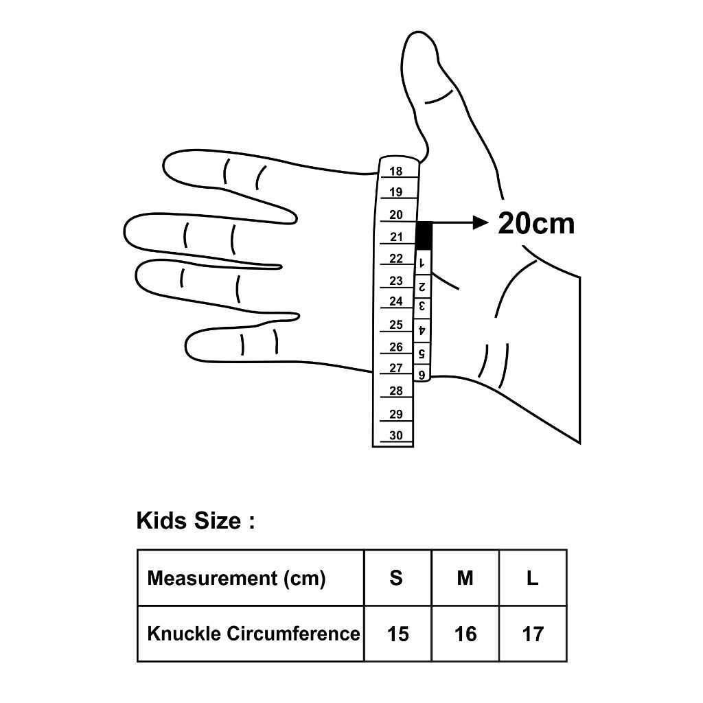 Zuna Kids Golf Gloves Eagle / Sarung Tangan Golf Anak Pria Wanita