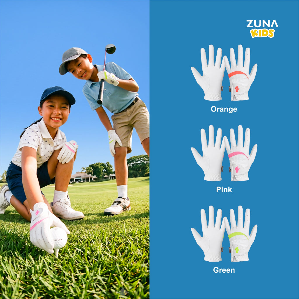 Zuna Kids Golf Gloves Eagle / Sarung Tangan Golf Anak Pria Wanita