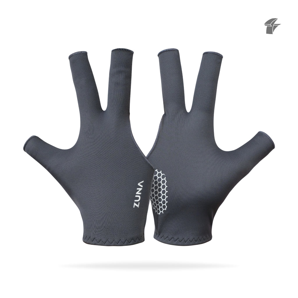 (Kanan) Zuna Gloves Billiard Half Finger Cue Sebelah Kanan