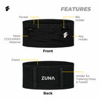 Zuna Running Belt Unisex Smith Tas Olahraga Lari Waist Belt